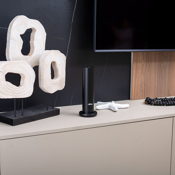 NL200 Cold Air Nebulizing Oil Diffuser in a styled room