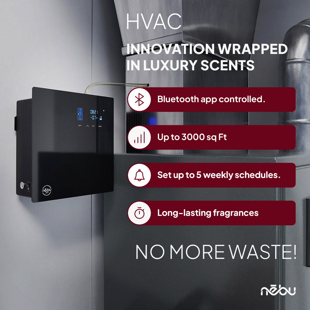 HVAC Scent Diffuser for Home - Whole House 3,000 sq ft | Nēbu