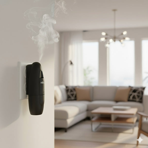 Bluetooth Waterless Scent Diffuser - NL100 in a styled room