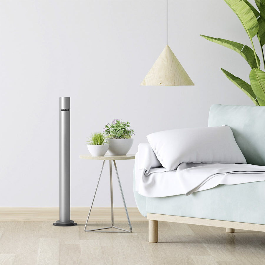 Nēbu nebulizing diffuser in a luxury interior space
